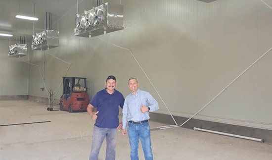 10 enfriadores de aire con amoníaco, México